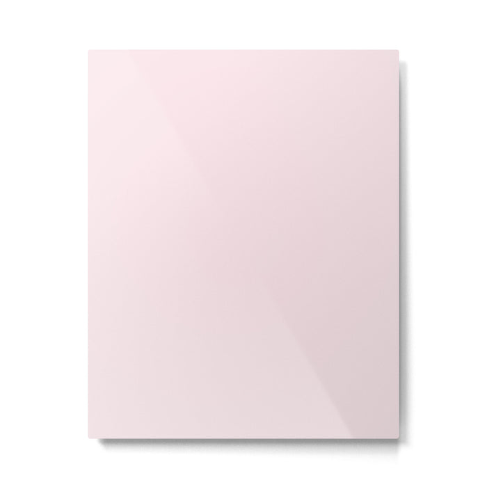 Baby Pink  Pale Pastel Colid Color Soft Pink Shade Plain Pattern  Metal Print Gallery Image 1