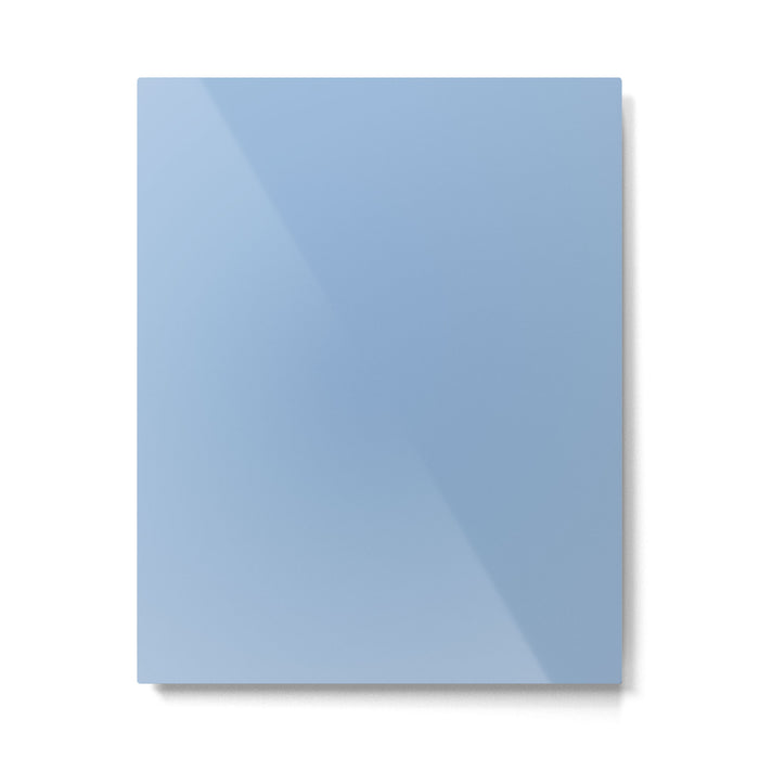 Blue Bell light pastel solid color Metal Print Gallery Image 1