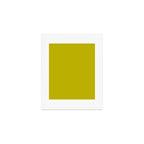 CHARTREUSE Yellowish Green solid color Art Print Gallery Image 1