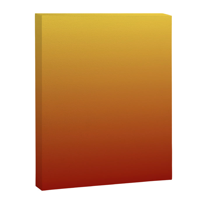 OMBRE RUST YELLOW COLOR Canvas Print Gallery Image 1