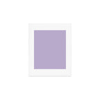 PASTEL LILAC Lavender Light Purple solid color Art Print Gallery Image 1