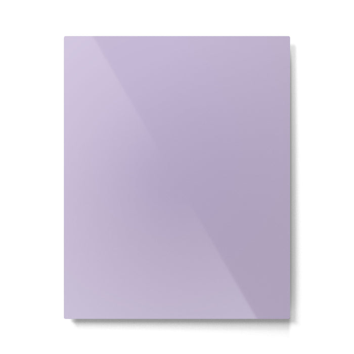 PASTEL LILAC Lavender Light Purple solid color Metal Print Gallery Image 1