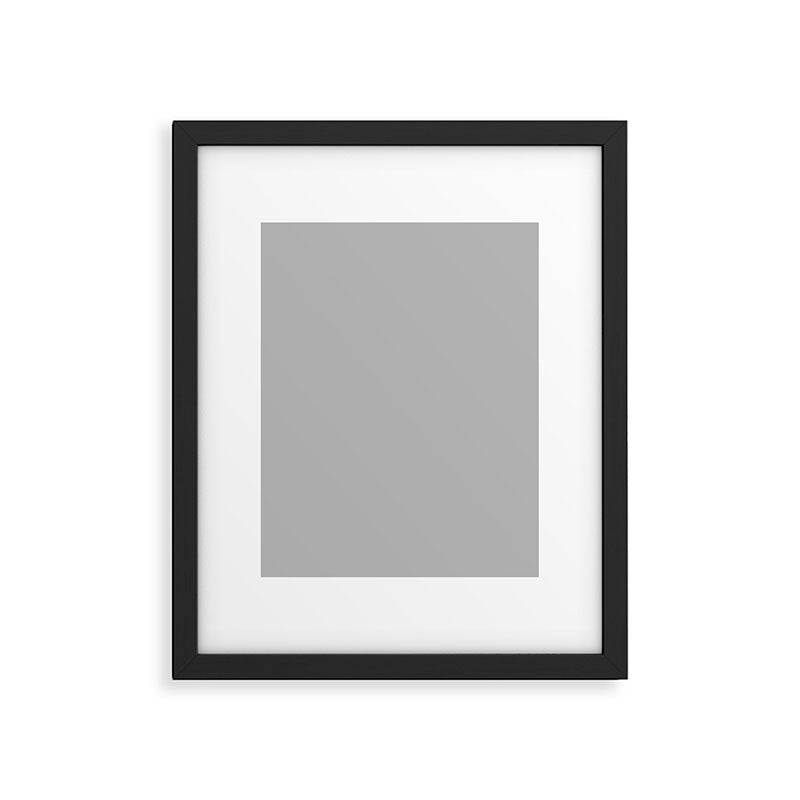 Quick Silver Gray Solid Color Plain Neutral Earth Tone  Framed Art Print Gallery Image 6