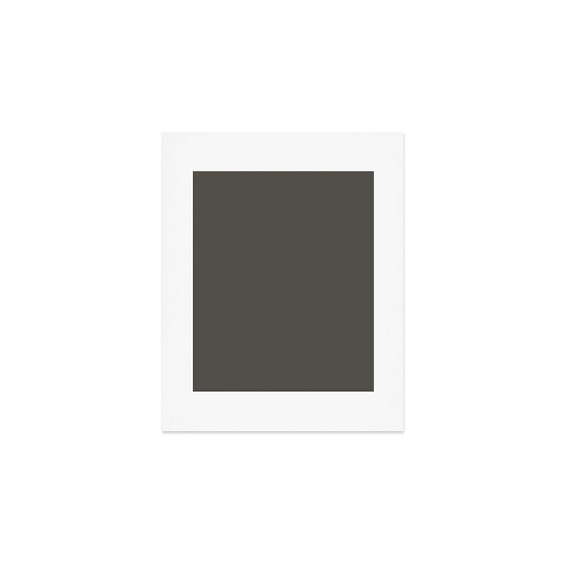 URBANE BRONZE solid color Art Print Gallery Image 1