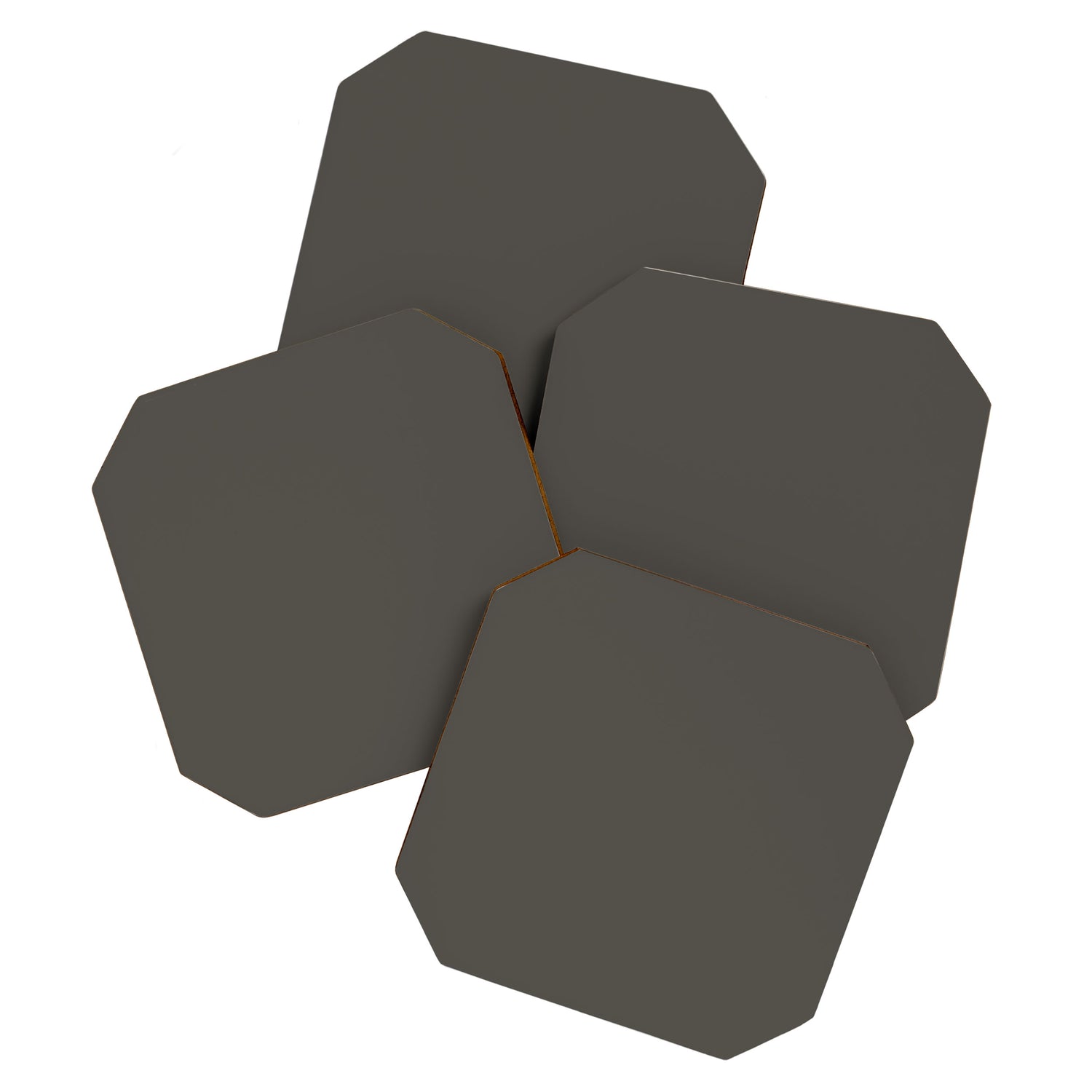URBANE BRONZE solid color Coaster Gallery Image 1