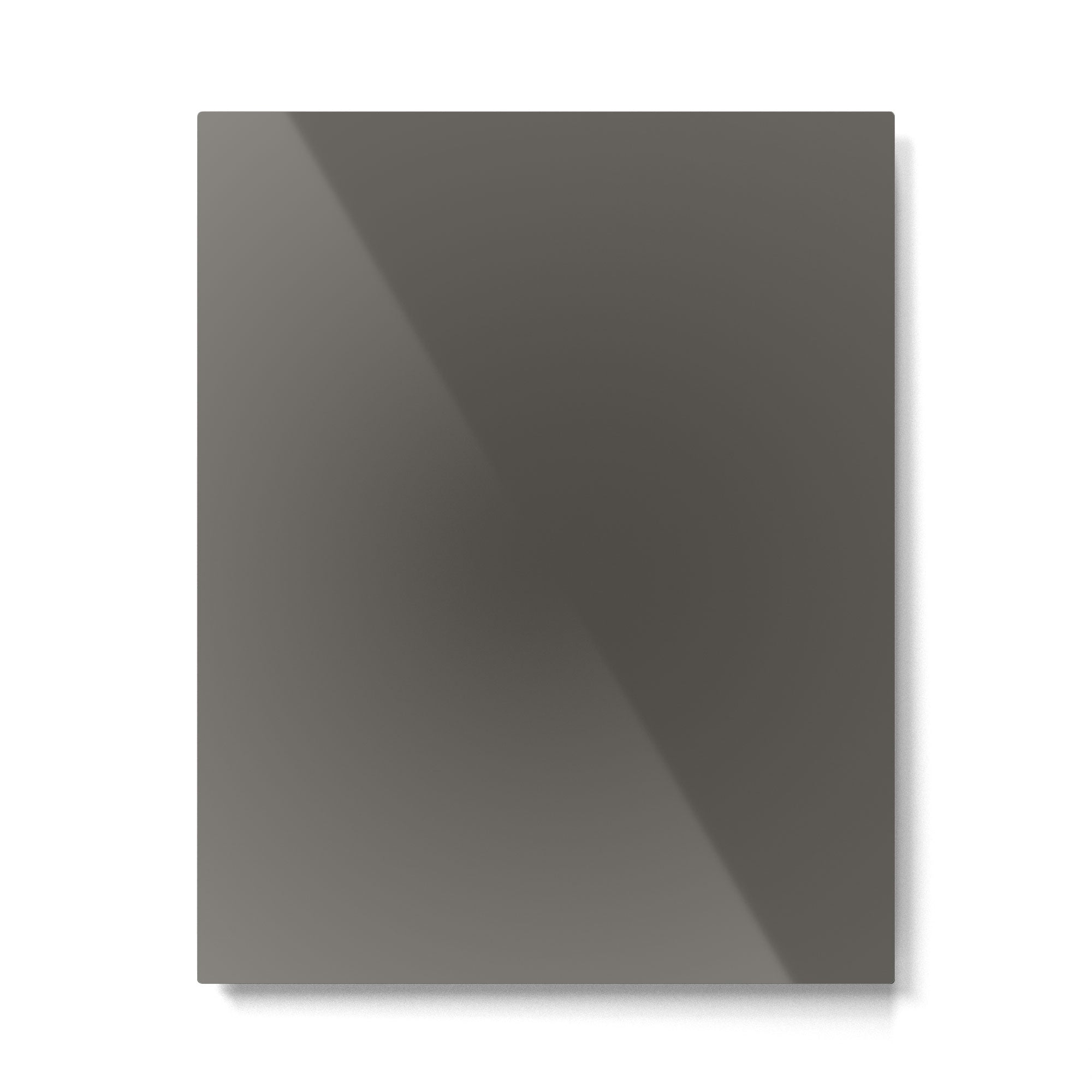 URBANE BRONZE solid color Metal Print Gallery Image 6