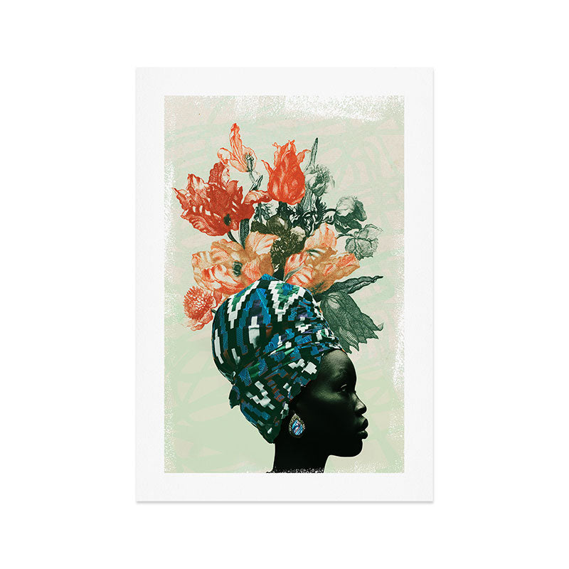 Black & Bloom 3 Art Print Gallery Image 1