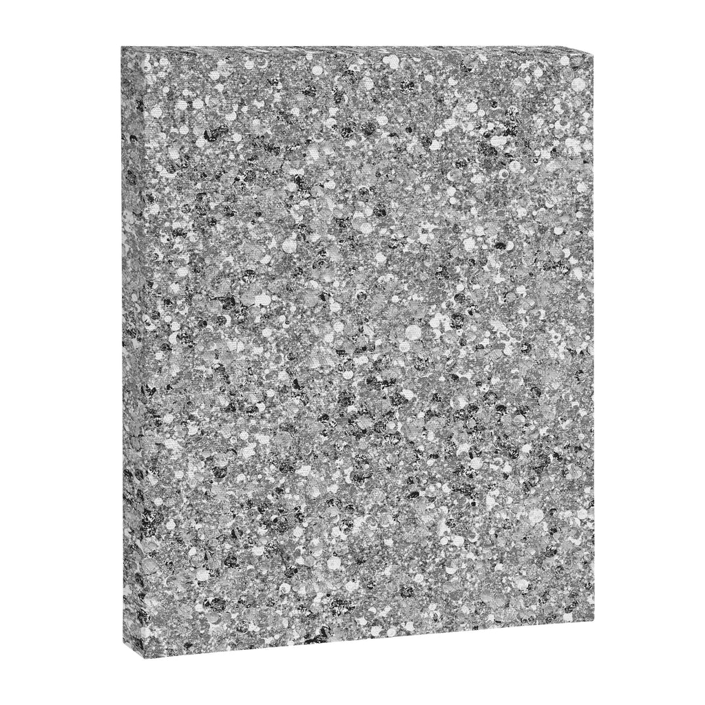 Glitters and Glitz Silver  Canvas Print Gallery Image 8