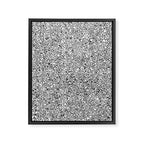 Glitters and Glitz Silver  Framed Canvas Print Gallery Image 8