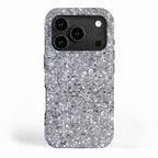 Glitters and Glitz Silver  iPhone Case Gallery Image 1