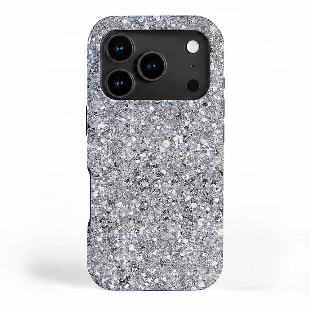 Glitters and Glitz Silver  iPhone Case Gallery Image 1