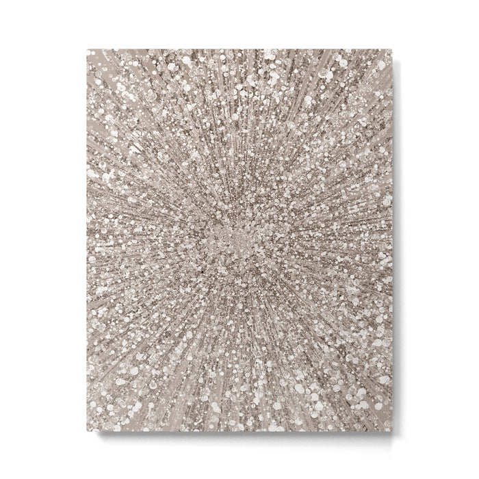 Glitz Supernova Champagne Metal Print Gallery Image 1