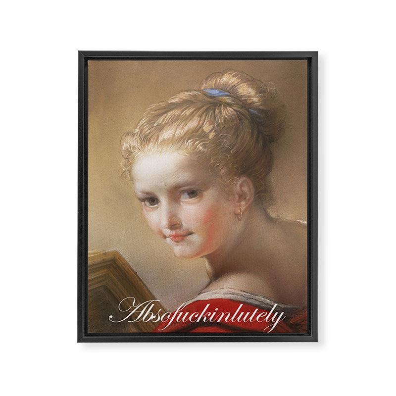 Absofuckinlutely Framed Canvas Print Gallery Image 6