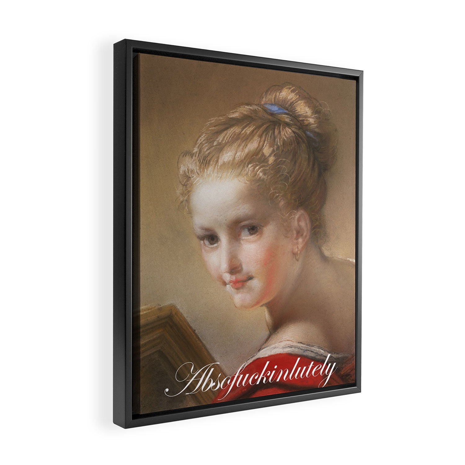 Absofuckinlutely Framed Canvas Print Gallery Image 2