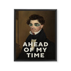 Ahead Of My Time Framed Canvas Print Gallery Image 6