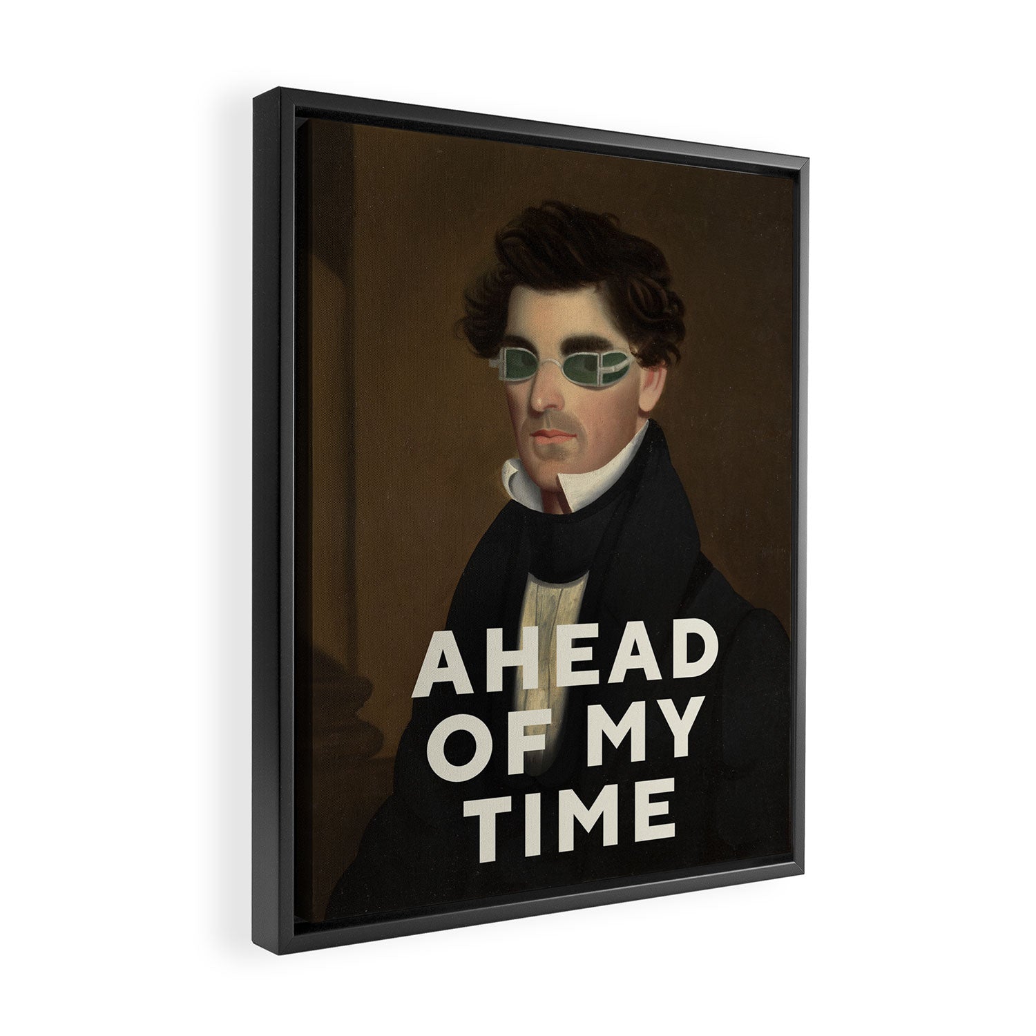 Ahead Of My Time Framed Canvas Print Gallery Image 2