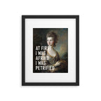 At First I Was Afraid I Was Petrified Framed Art Print Gallery Image 4