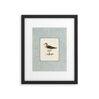 Balancing Sandpiper Framed Art Print Gallery Image 5