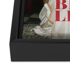 Be a Legend Framed Canvas Print Gallery Image 3