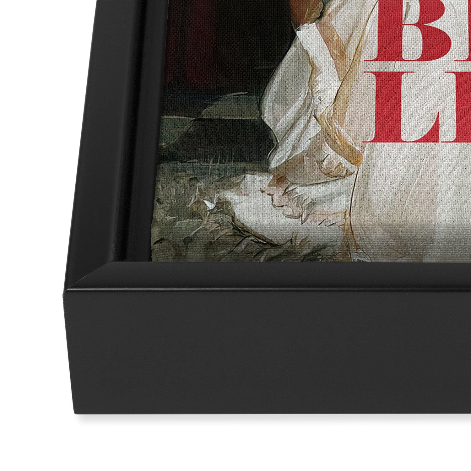 Be a Legend Framed Canvas Print Gallery Image 3