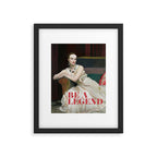 Be a Legend Framed Art Print Gallery Image 5
