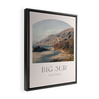 Big Sur California Framed Canvas Print Gallery Image 2