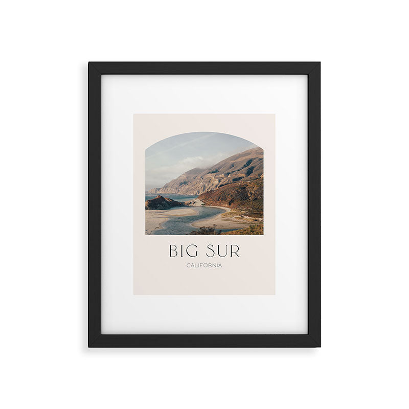 Big Sur California Framed Art Print Gallery Image 5