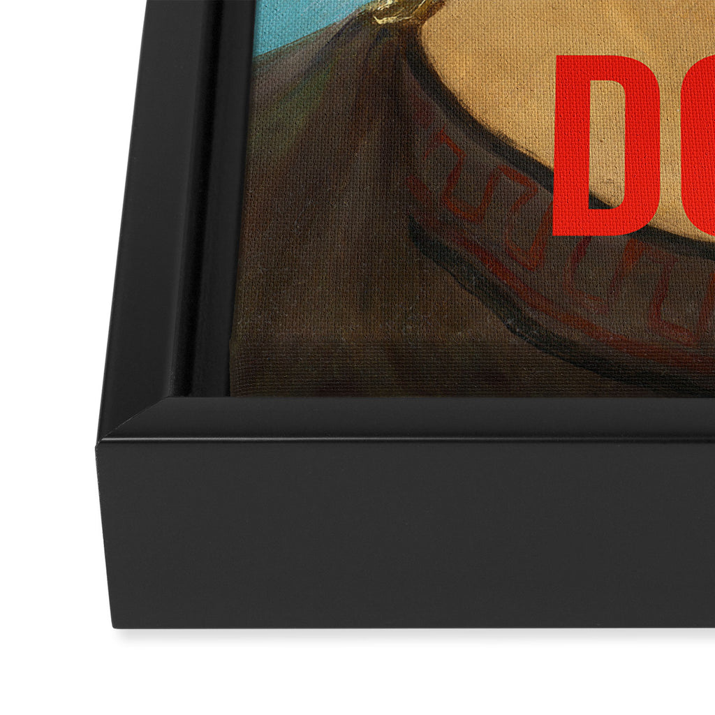 Bitches Get Stuff Done / AOC / Funny Feminist Motivational Quote Framed Canvas Print Gallery Image 3