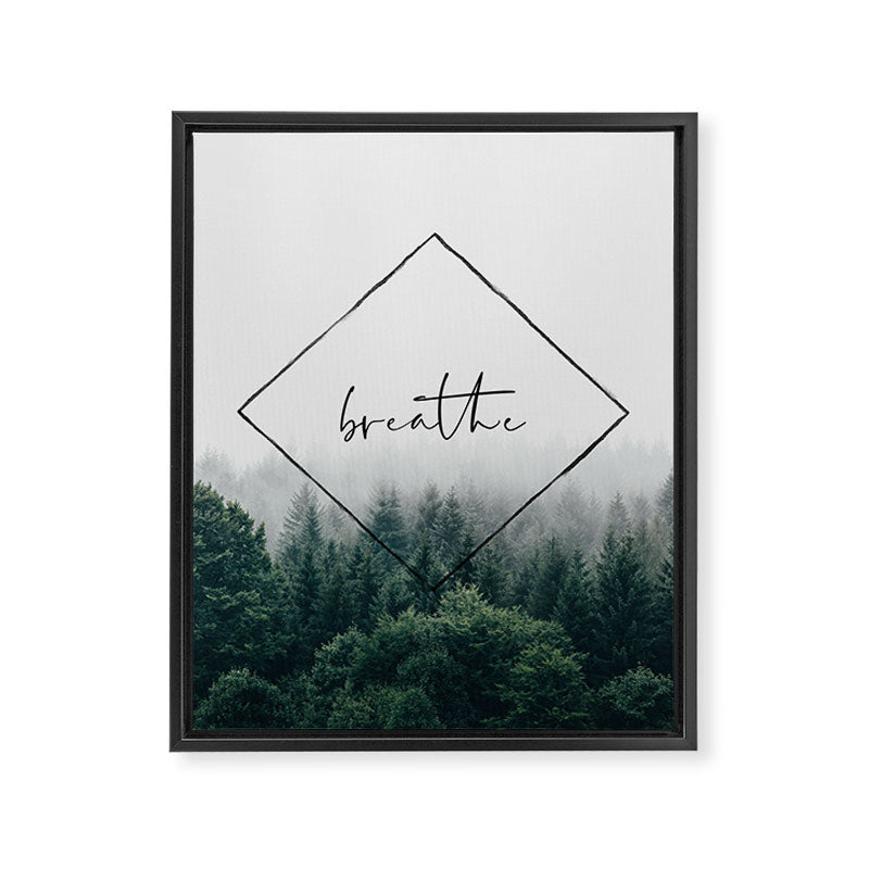 Breathe Framed Canvas Print Gallery Image 6