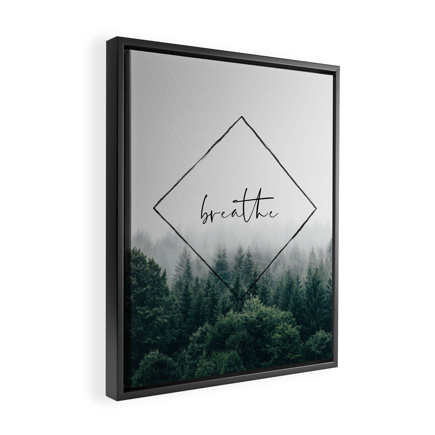 Breathe Framed Canvas Print Gallery Image 2