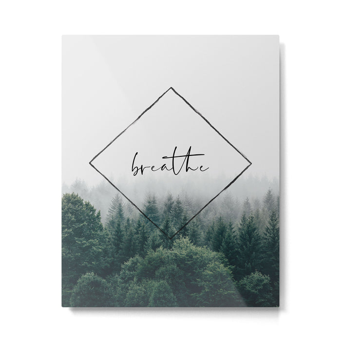 Breathe Metal Print Gallery Image 1
