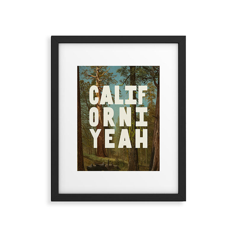 Californiyeah Framed Art Print Gallery Image 4