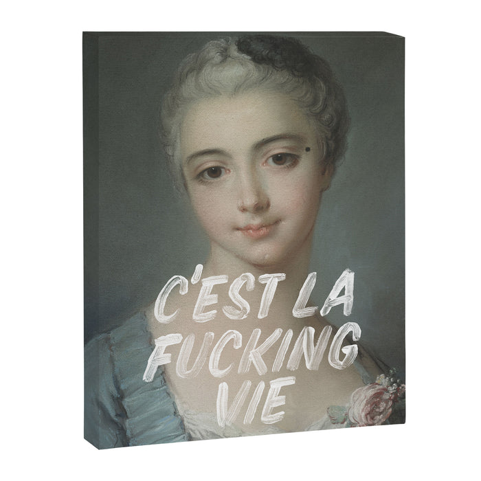 C'est La Vie Canvas Print Gallery Image 1