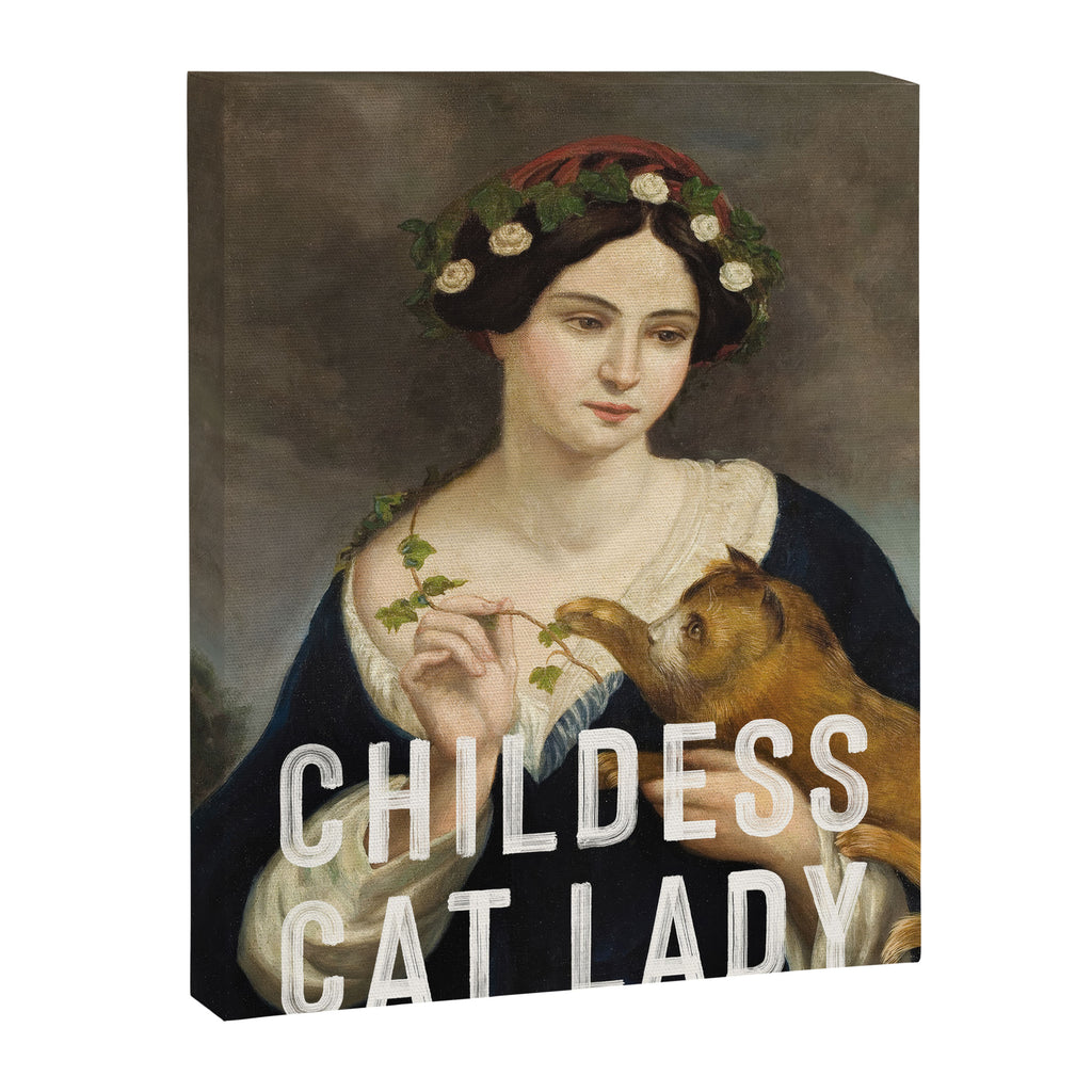Childless Cat Lady Canvas Print Gallery Image 6