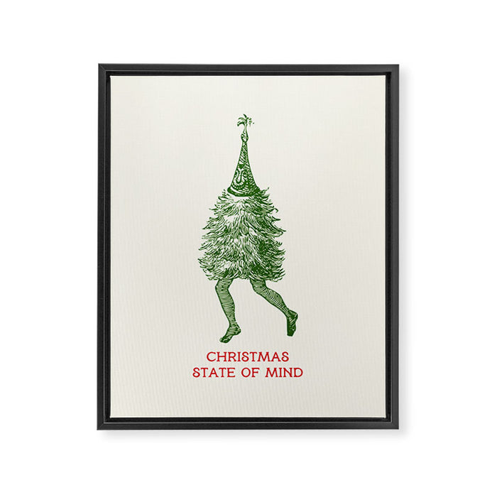 Christmas State of Mind Framed Canvas Print Gallery Image 1