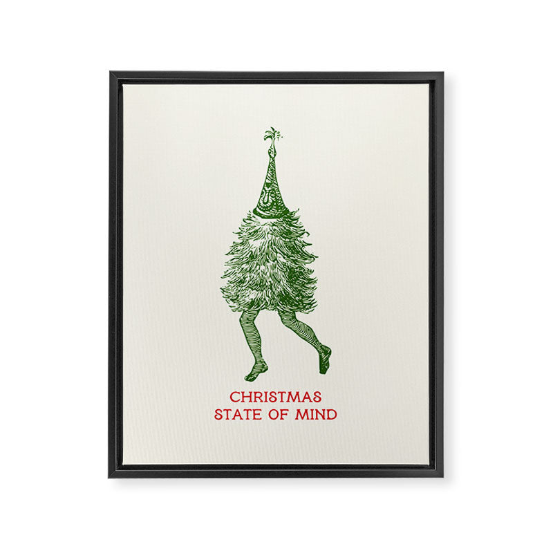 Christmas State of Mind Framed Canvas Print Gallery Image 6
