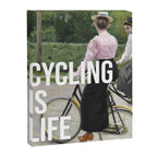 Cycling Is Life Canvas Print Gallery Image 6