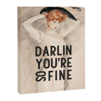 Darlin You're So Fine Canvas Print Gallery Image 6