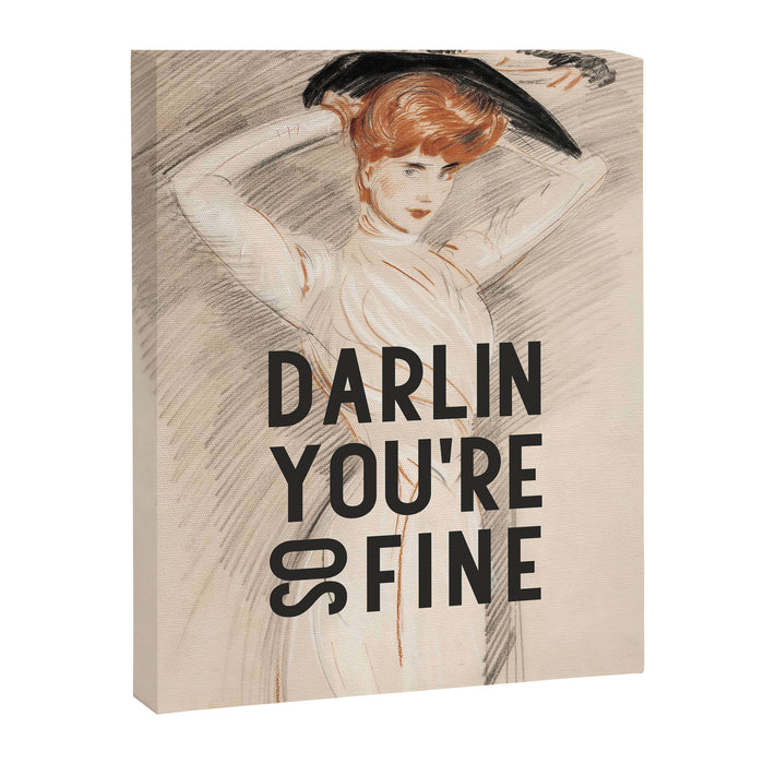 Darlin You're So Fine Canvas Print Gallery Image 1
