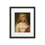 Do It For The Plot Framed Art Print Gallery Image 5