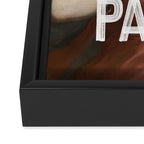 Don't Panic Framed Canvas Print Gallery Image 3
