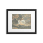 Dreaming is Free Framed Art Print Gallery Image 5