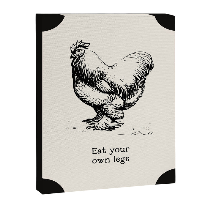 Eat Your Own Legs Canvas Print Gallery Image 1