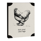 Eat Your Own Legs Canvas Print Gallery Image 6