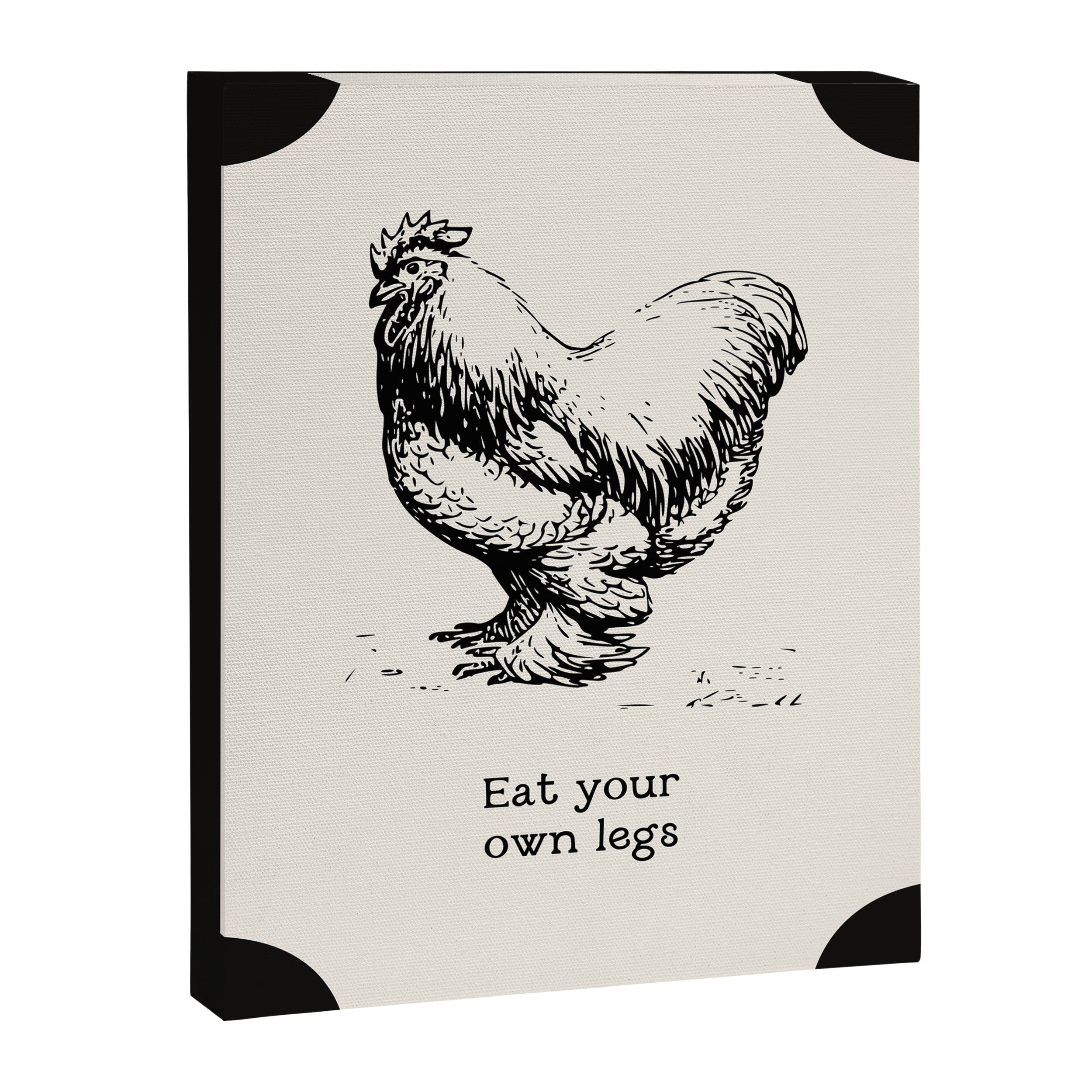 Eat Your Own Legs Canvas Print Gallery Image 6