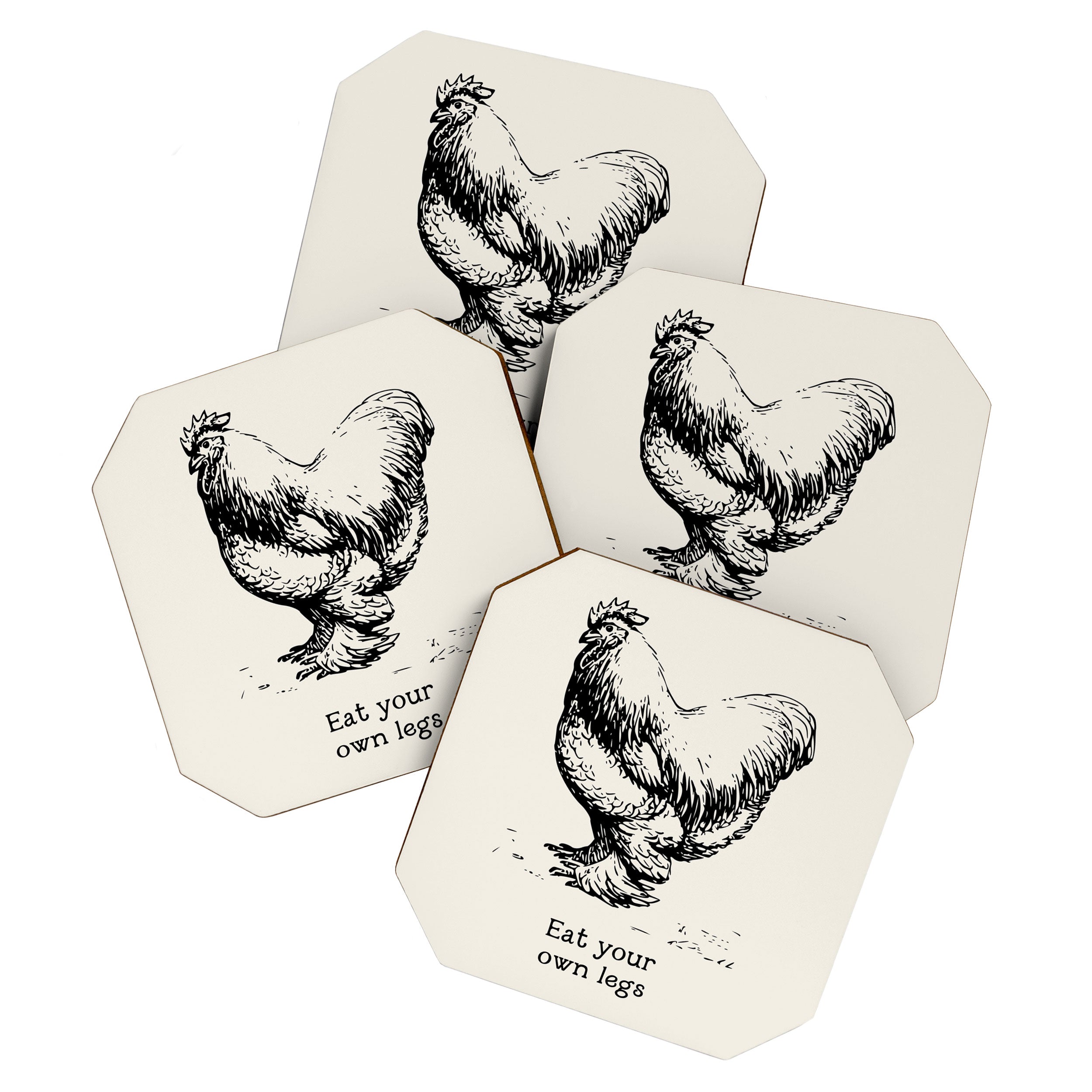 Eat Your Own Legs Coaster Gallery Image 1