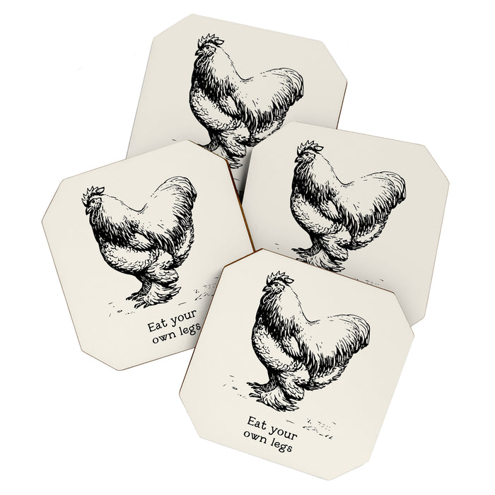 Eat Your Own Legs Coaster Gallery Image 1