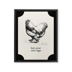 Eat Your Own Legs Framed Canvas Print Gallery Image 6