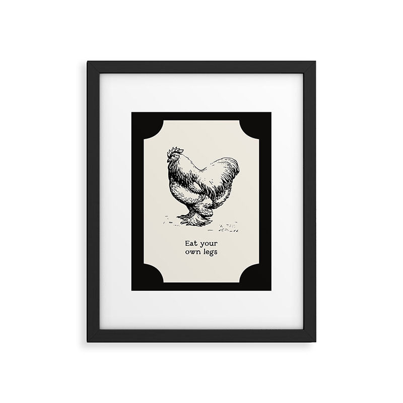 Eat Your Own Legs Framed Art Print Gallery Image 5