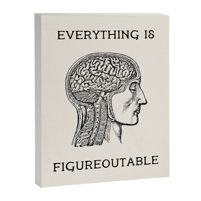 Everything is Figureoutable #2 Canvas Print Gallery Image 1